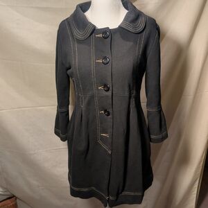 Freeway brand Black Overcoat